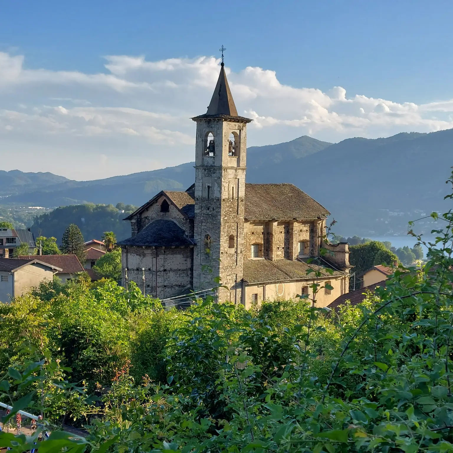 San Pietro church, Carcegna
